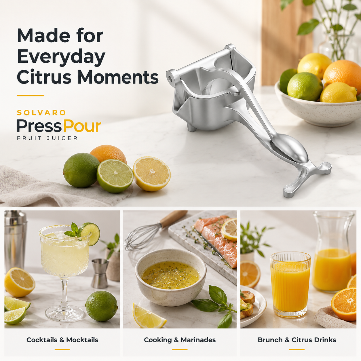 PressPour Fruit Juicer