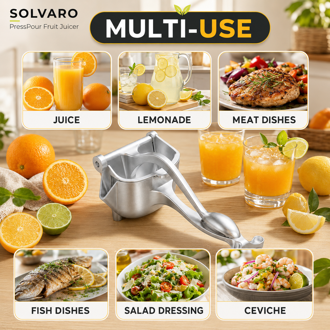 PressPour Fruit Juicer