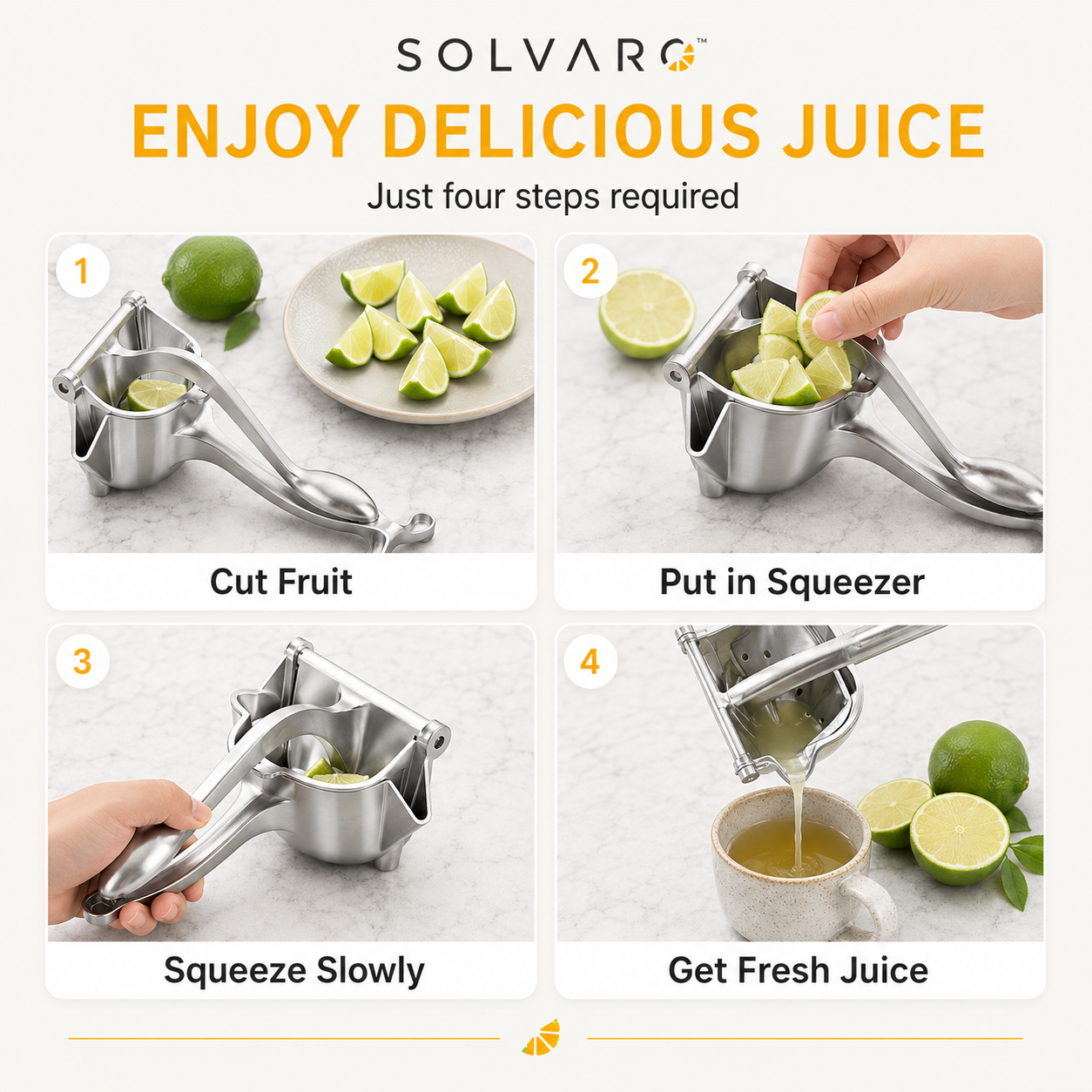PressPour Fruit Juicer