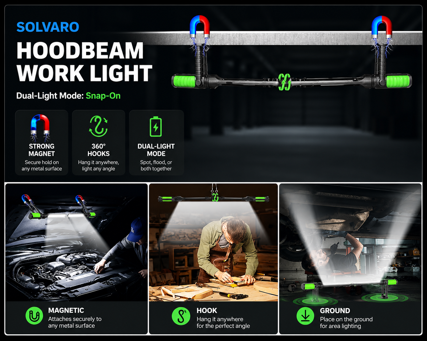 HoodBeam Work Light